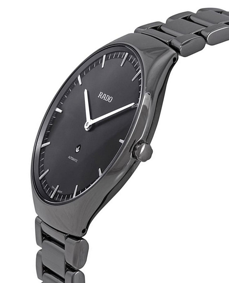Часы Rado True Thinline Automatic R27972112 — механические, керамика