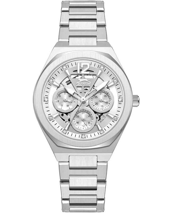 Часы Slazenger SL.09.2402.4.01 — женские, серебристый
