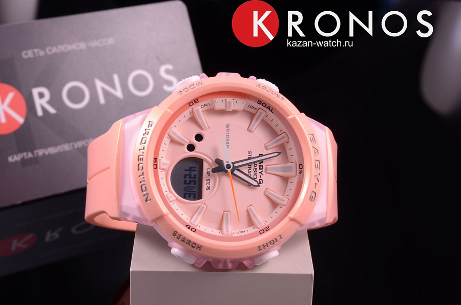 Часы Casio Baby-G BGS-100-4AER — пластик, Япония