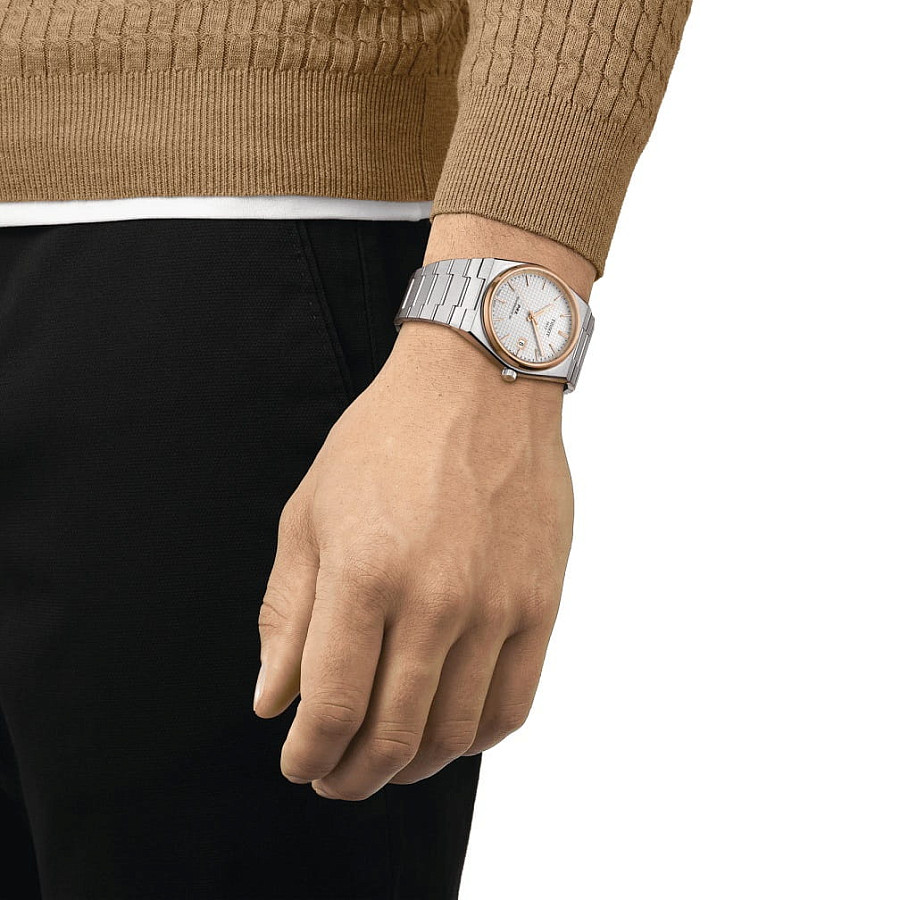 Часы Tissot PRX Powermatic 80 T137.407.21.031.00 — механические, сталь металл