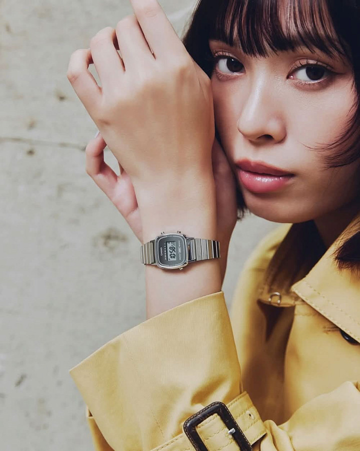 Часы Casio Vintage LA670WES-7A — кварцевые, пластик