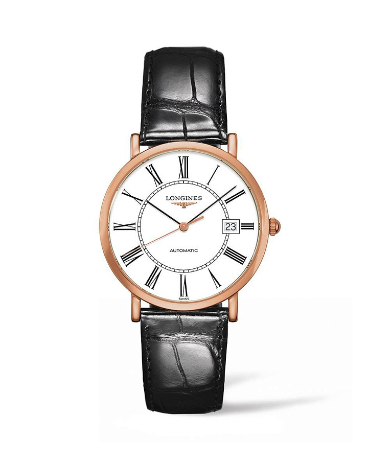 Часы Longines Elegant Collection L4.787.8.11.4 — механические, металл сталь