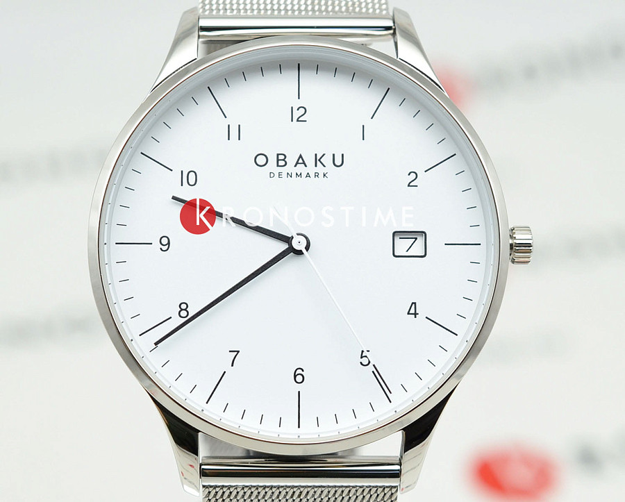 Часы Obaku Chia V298GDCWMC — сталь металл, Дания