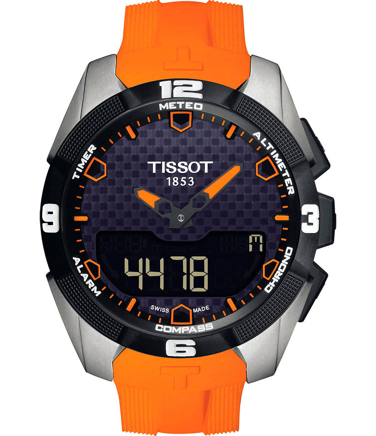 Часы Tissot T-Touch Expert Solar T091.420.47.051.01 — мужские, синий