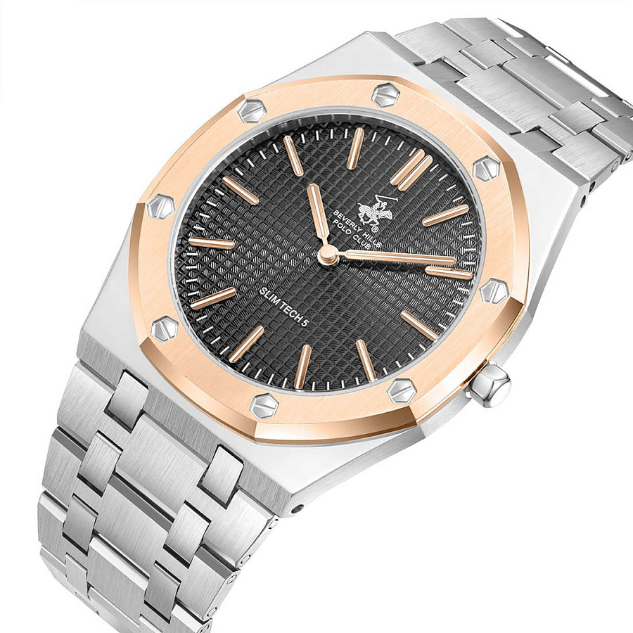 Часы Beverly Hills Polo Club BP3825X.560 — кварцевые, сталь металл