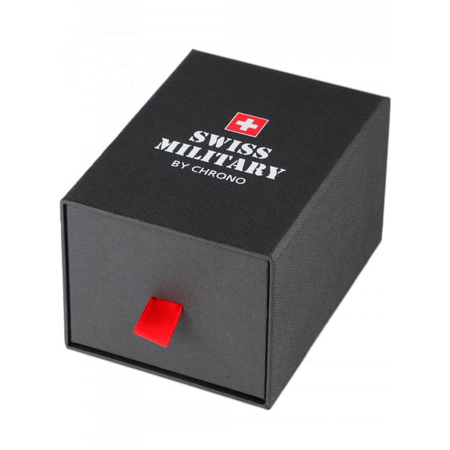 Часы Swiss Military by Chrono SM34099.01 — кварцевые, металл сталь