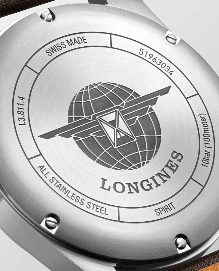 Часы Longines Spirit L3.811.4.53.0 — артикул L38114530