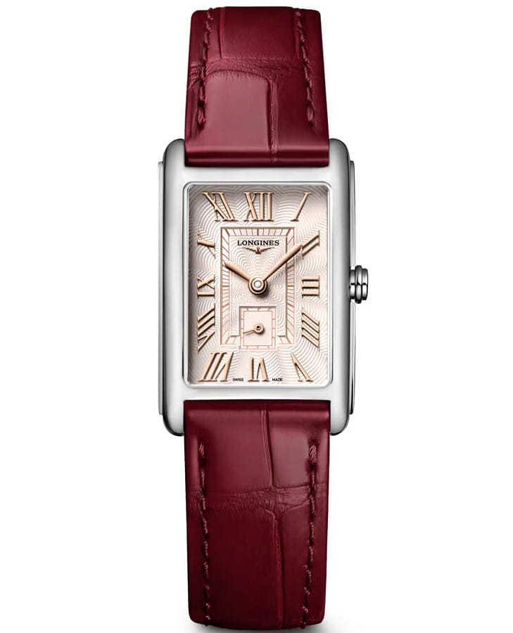 Часы Longines DolceVita L5.255.4.28.2 — женские, бежевый