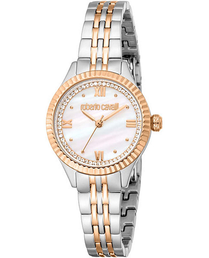 Часы Roberto Cavalli Fantasia RC5L124M0105 — женские, перламутровый