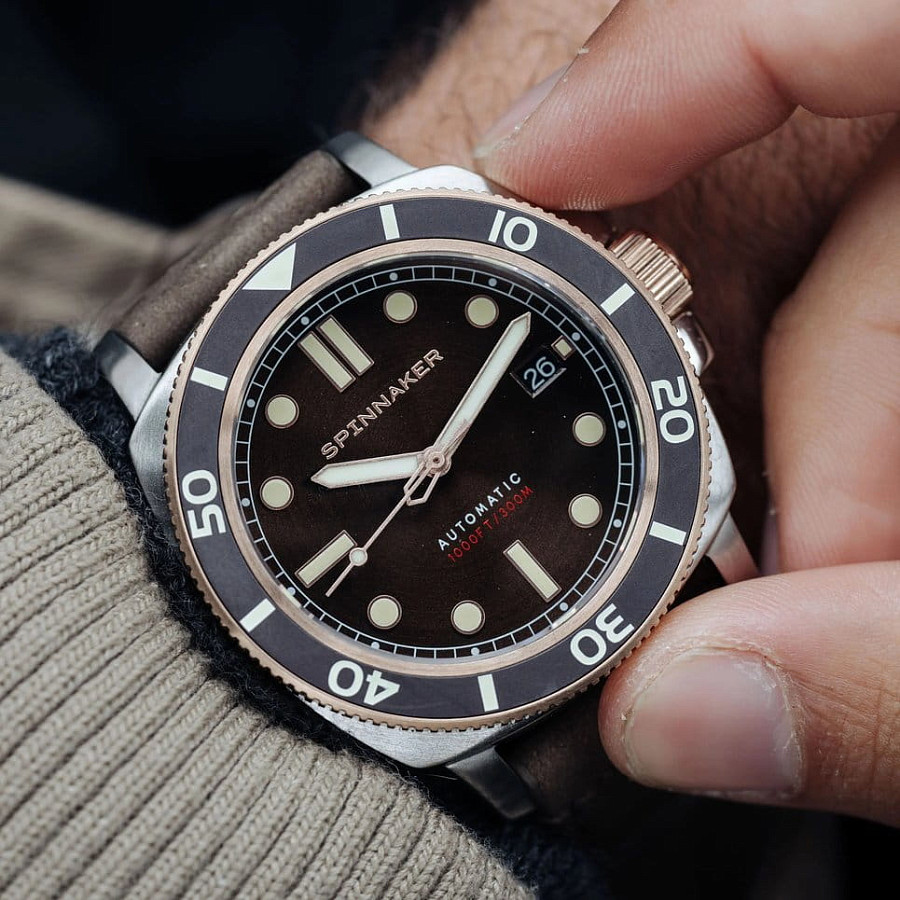 Часы Spinnaker Hull Diver SP-5088-04 — Италия, механические