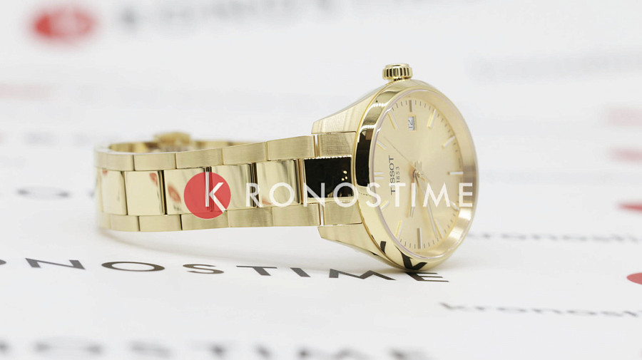 Часы Tissot PR 100 T150.210.33.021.00 — женские, нержавеющая сталь с pvd-покрытием