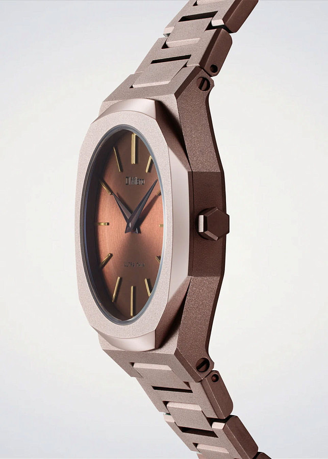 Часы D1 Milano Ultra Thin UTBL38 — сталь металл, Италия