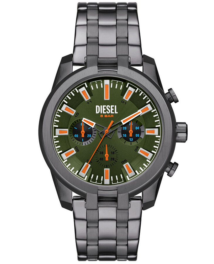 Часы Diesel Split DZ4624 — мужские, зеленый