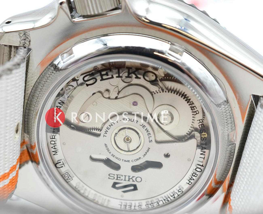 Часы Seiko 5 Sports SRPK73 — тканевый, мужские