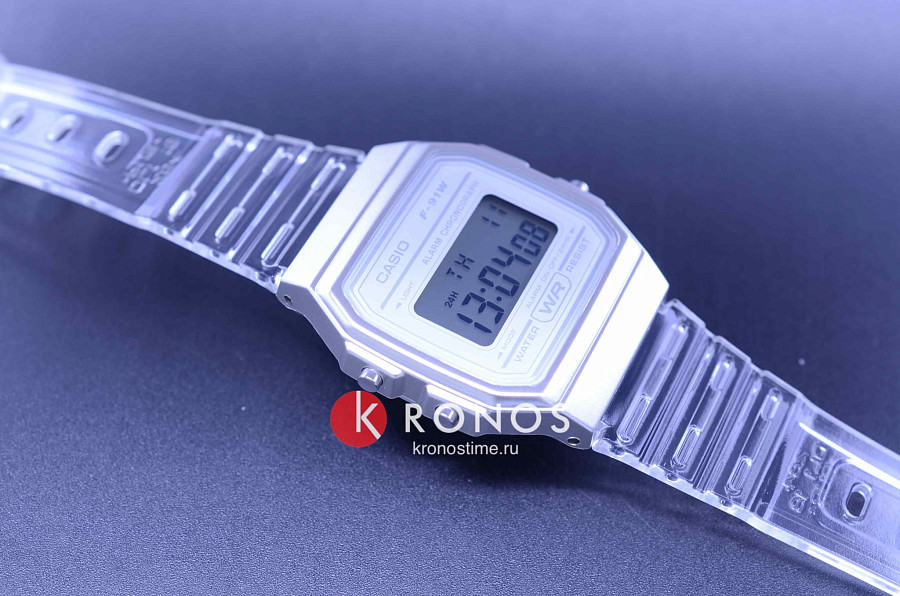 Часы Casio Collection F-91WS-7EF — пластик, Япония