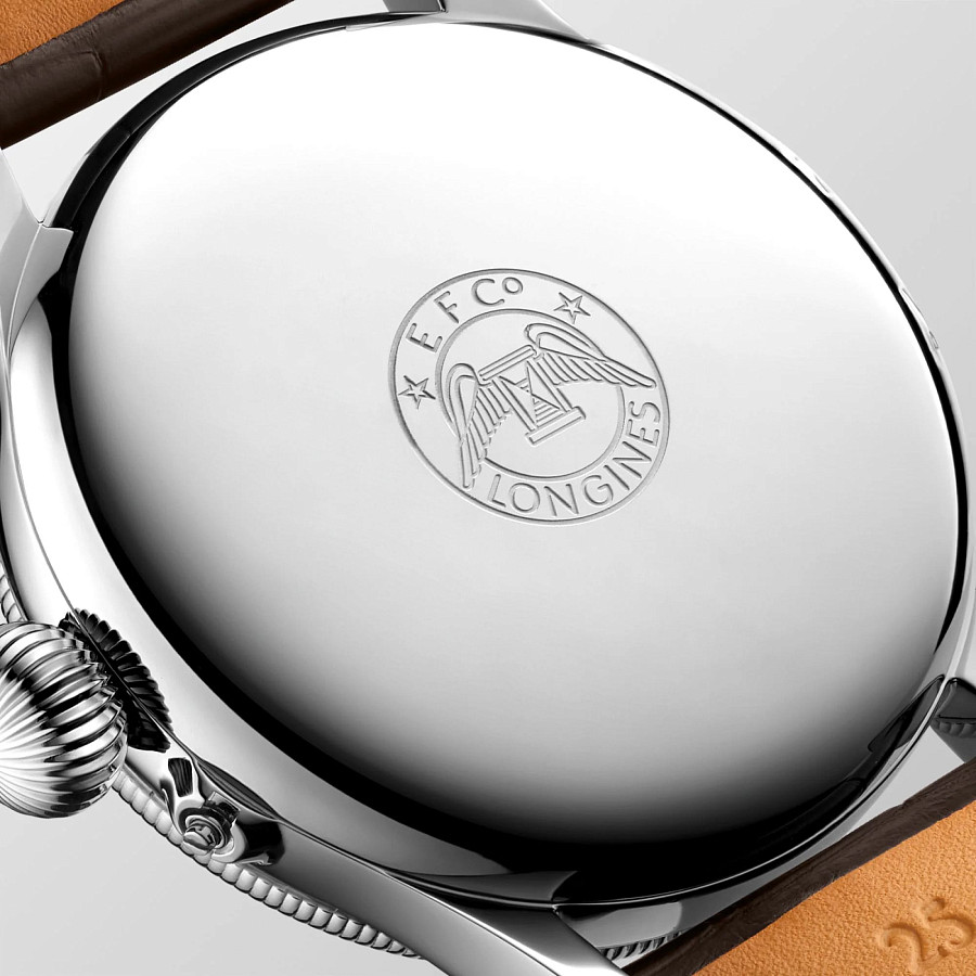 Часы Longines The Lindbergh Hour Angle Watch L2.678.4.11.0 — артикул L26784110