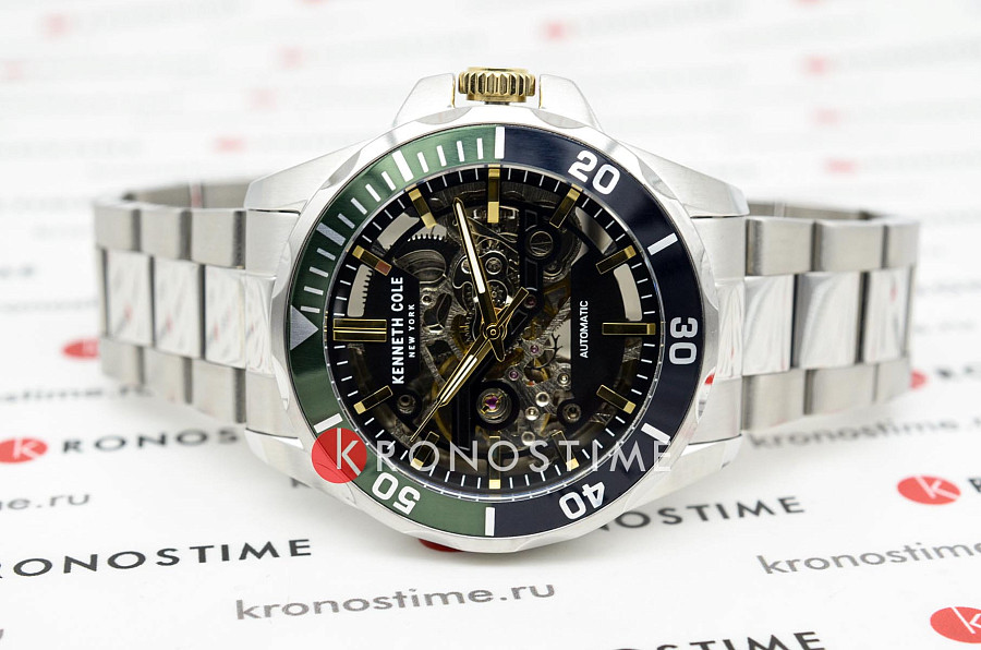 Часы Kenneth Cole Automatic KCWGY0046001 — механические, сталь металл