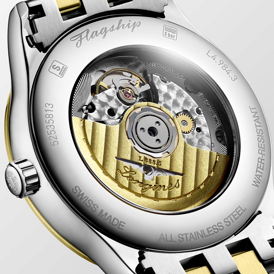 Часы Longines Flagship L4.984.3.79.7 — мужские, нержавеющая сталь