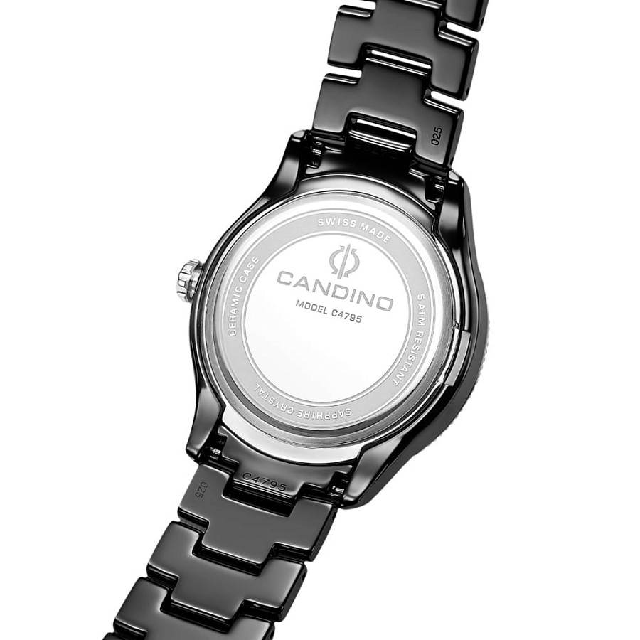 Часы Candino Ceramic C4795/2 — кварцевые, керамика