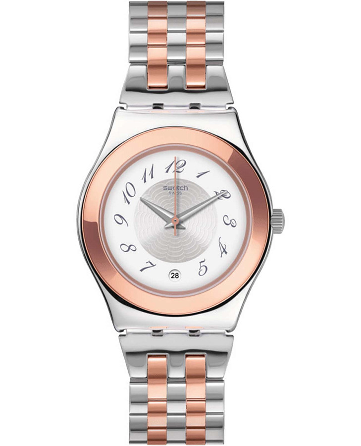 Часы Swatch I Medium Standard YLS454GC — женские, белый