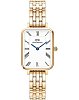 Шведские наручные часы Daniel Wellington Quadro Roman Numerals 5-Link Gold DW00100688