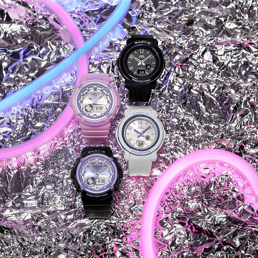Часы Casio Baby-G BGA-290DR-7A — Япония, кварцевые