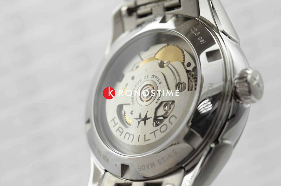 Часы Hamilton Jazzmaster Open Heart Auto H32705141 — мужские, нержавеющая сталь