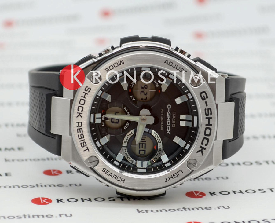 Часы Casio G-Shock GST-S110-1ADR (GST-S110-1A) — артикул GST-S110-1A