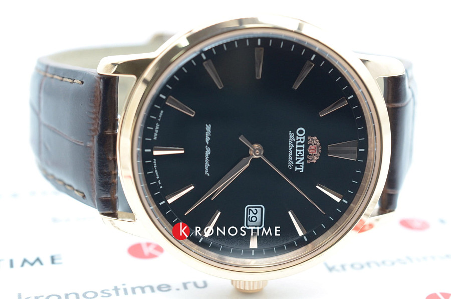 Часы Orient Automatic RA-AC0F03B (RN-AC0F03B) — кожаный, мужские