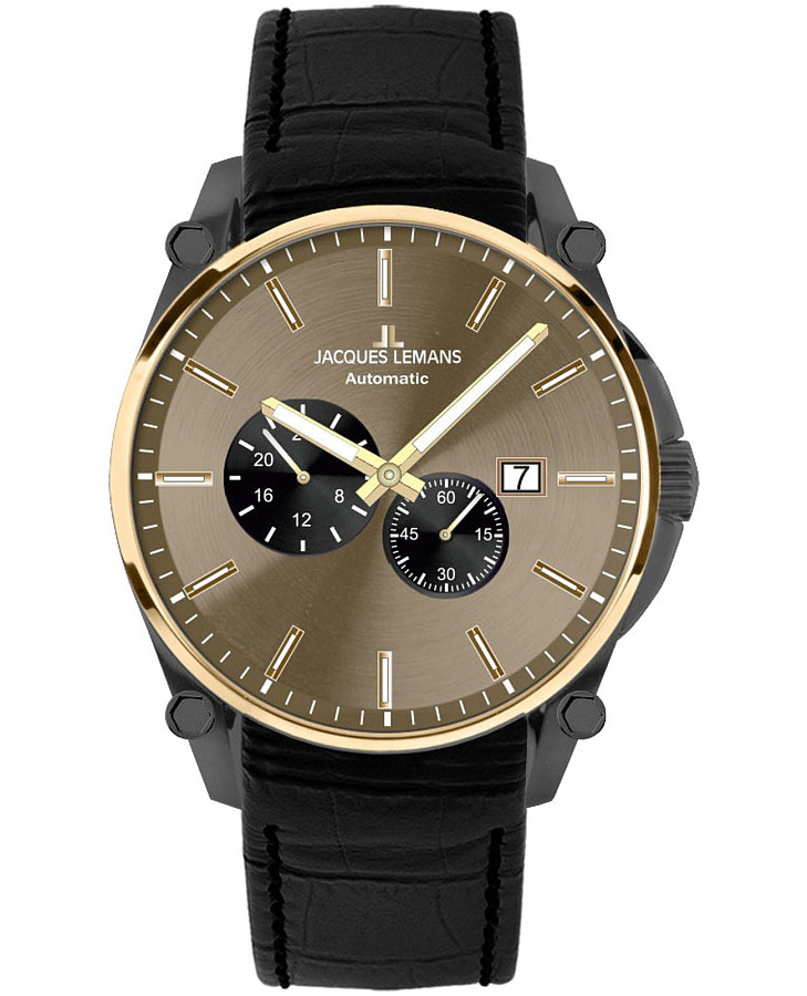 Часы Jacques Lemans Derby 1-2200E — мужские, зеленый