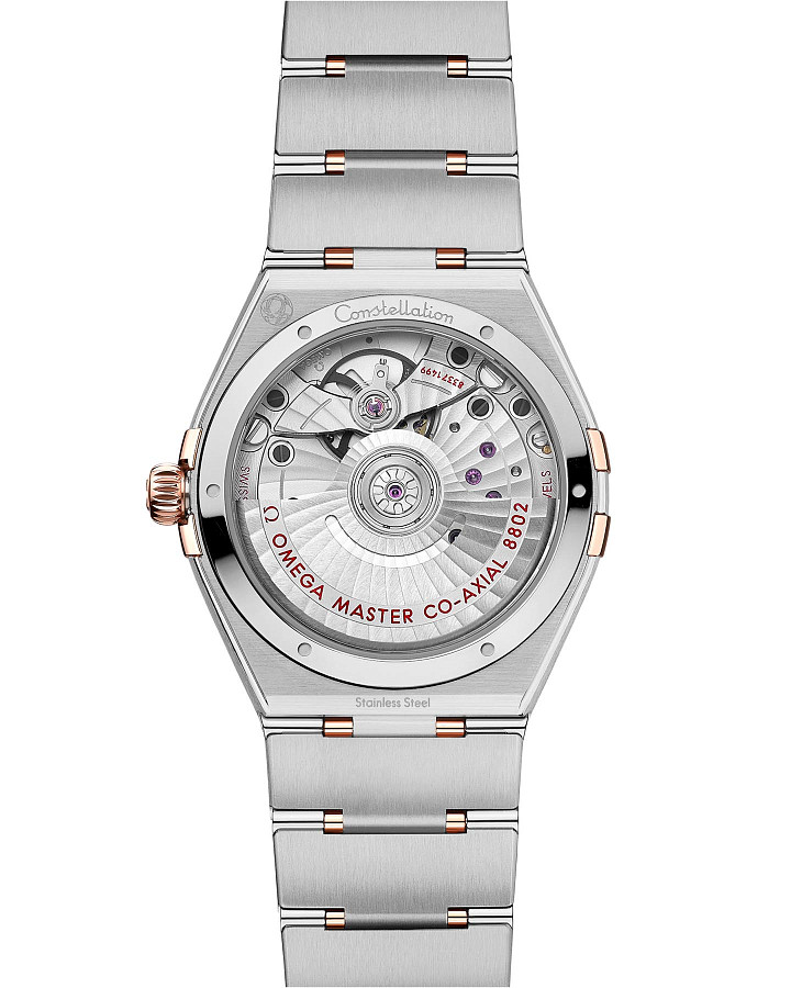 Часы Omega Constellation 131.20.34.20.63.001 — механические, сталь металл золото