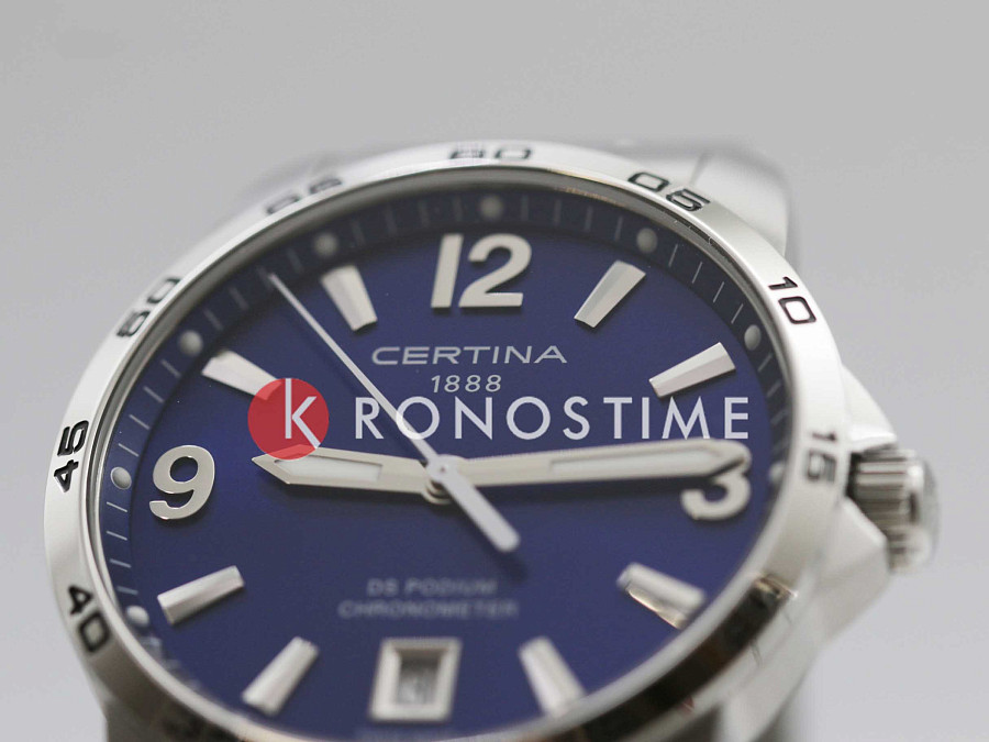 Часы Certina DS Podium 40mm C034.451.11.047.00 — кварцевые, сталь металл
