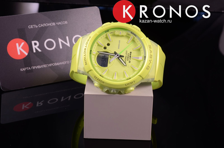 Часы Casio Baby-G BGS-100-9A — кварцевые, пластик
