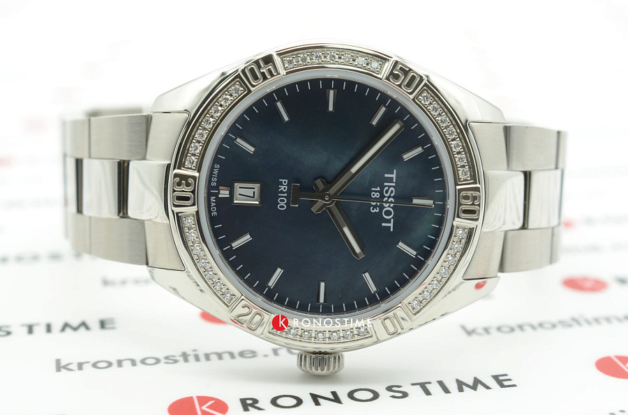 Часы Tissot PR 100 Lady Sport Chic Special Edition T101.910.61.121.00 — Швейцария, кварцевые
