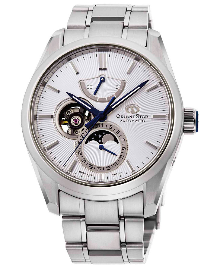 Часы Orient Star RE-AY0002S (RK-AY0002S) — серебристый, металл сталь