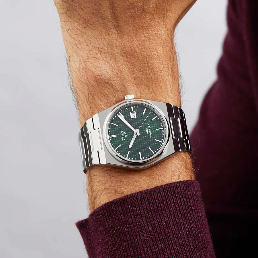 Часы Tissot PRX T137.407.11.091.00 — механические, Швейцария, мужские