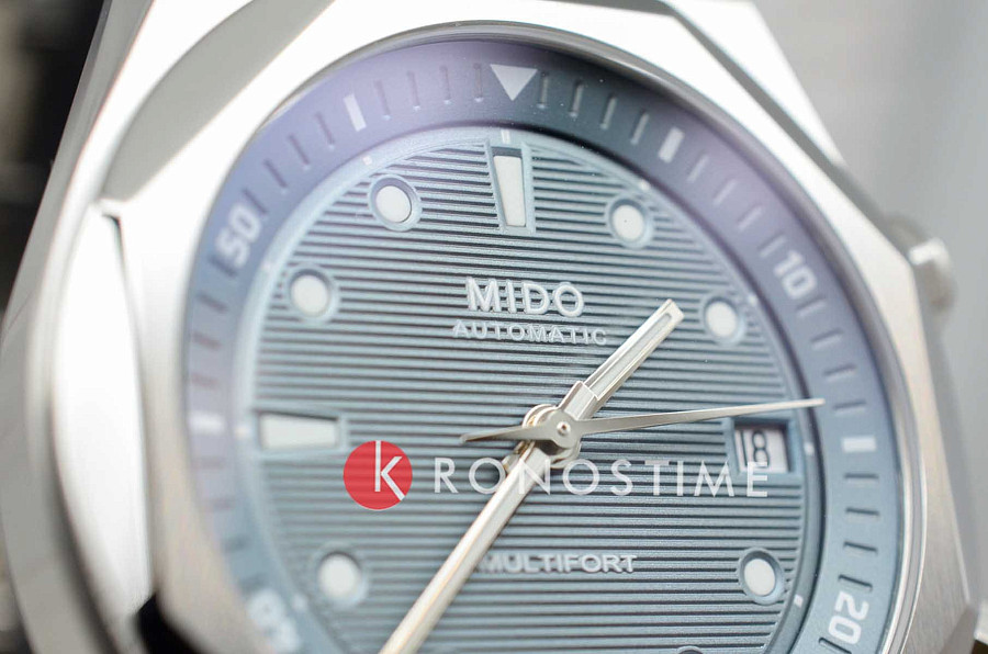 Часы Mido Multifort 8 Two Crowns M047.507.11.081.00 — нержавеющая сталь, мужские