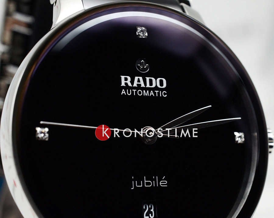 Часы Rado Centrix Automatic R30018712 — сталь + высокотехнологичная плазменная керамика, мужские