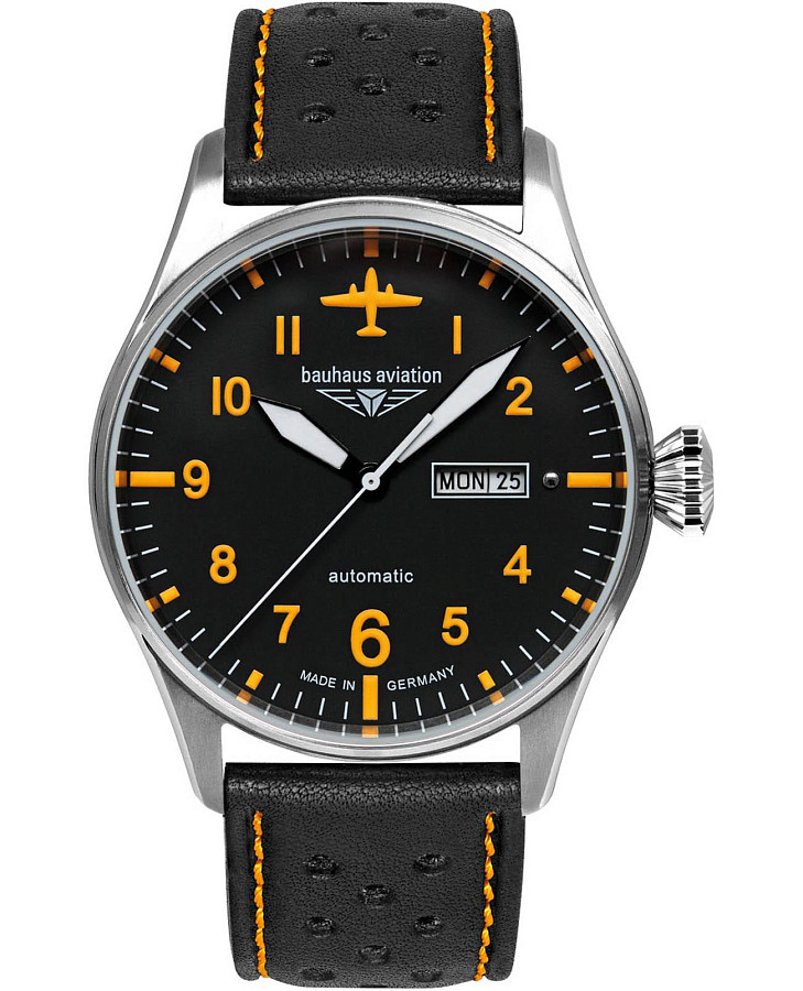 Часы Bauhaus Aviation Flight Control 27665 — мужские, черный