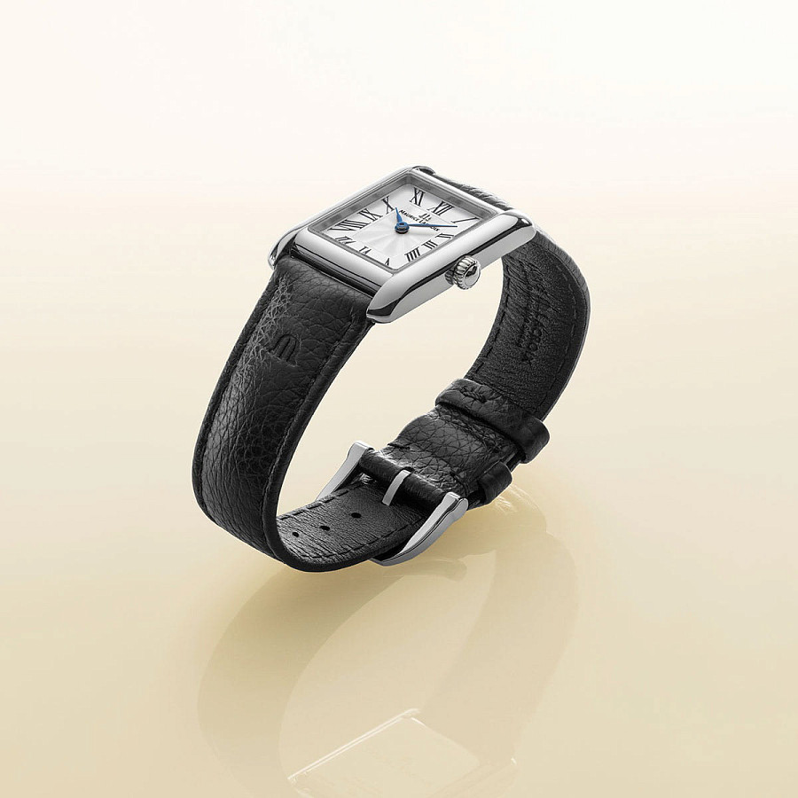 Часы Maurice Lacroix Fiaba Square FA1205-SS001-110-2 — кварцевые, сталь металл