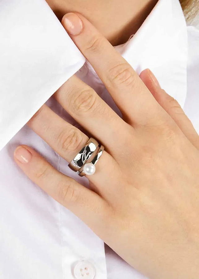 Часы Кольцо Karl Lagerfeld Pearl KLAYR11016