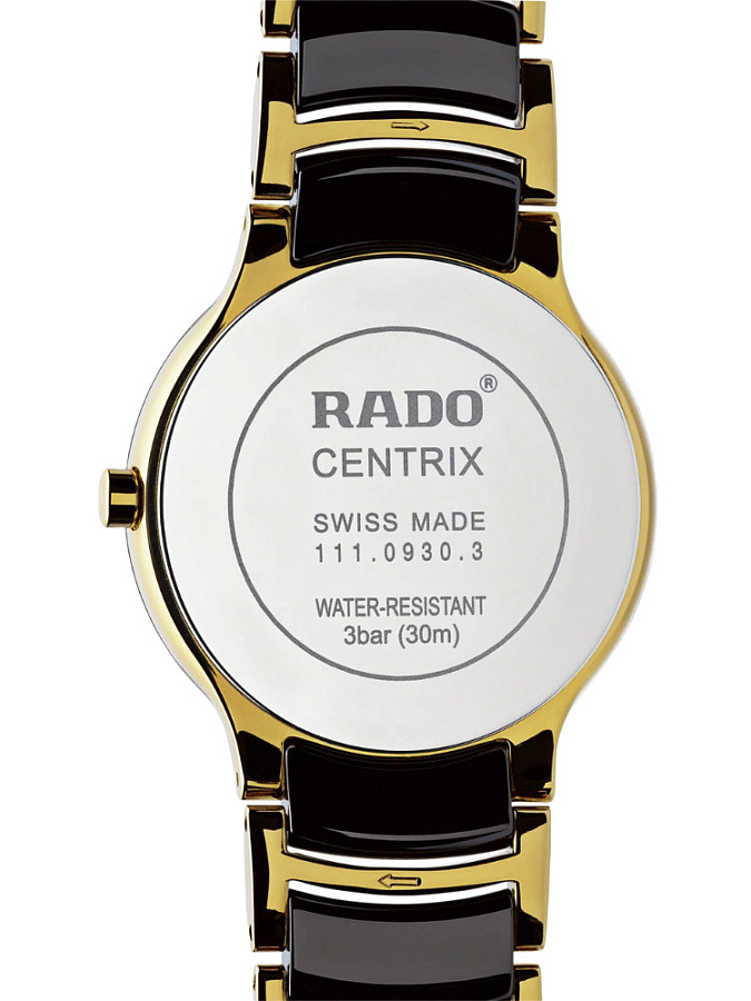 Часы Rado Centrix R30528172 — кварцевые, сталь металл