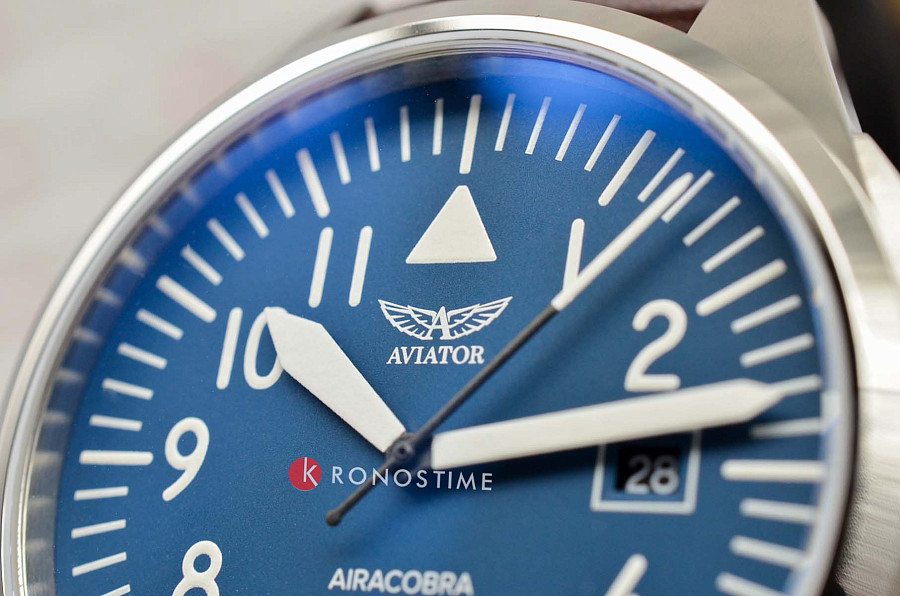 Часы Aviator Airacobra V.1.38.0.317.4 — кожаный, мужские