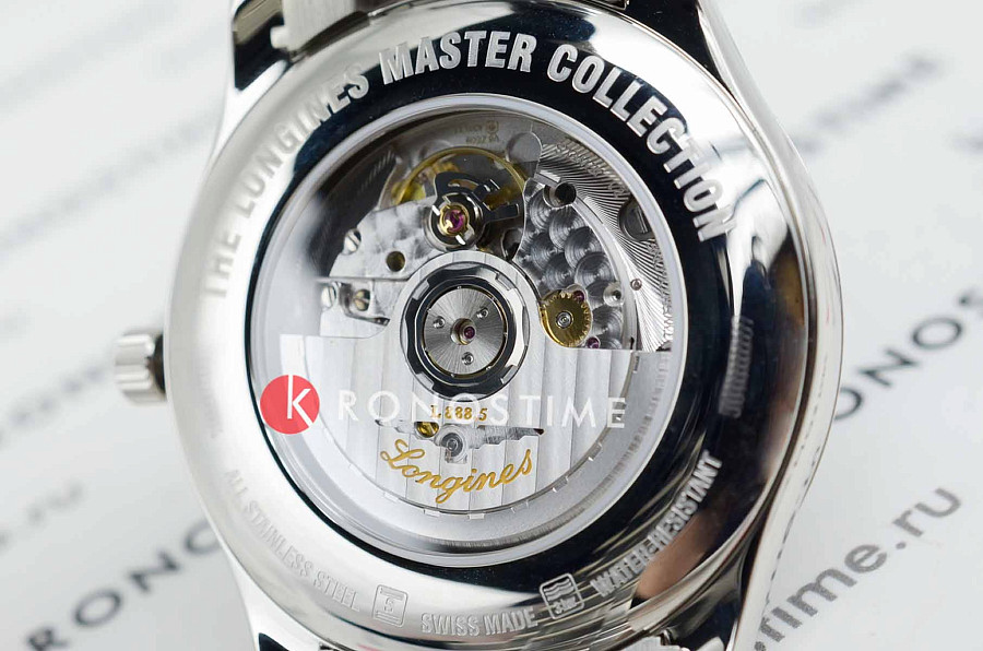 Часы Longines Master Collection L2.893.4.92.6 — мужские, нержавеющая сталь