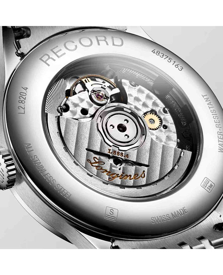 Часы Longines Record Collection L2.820.4.57.6 — женские, нержавеющая сталь