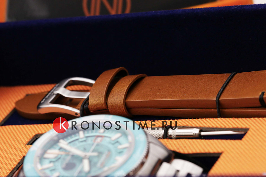 Часы Spinnaker Fleuss SP-5118-44 — серебристый, сталь металл