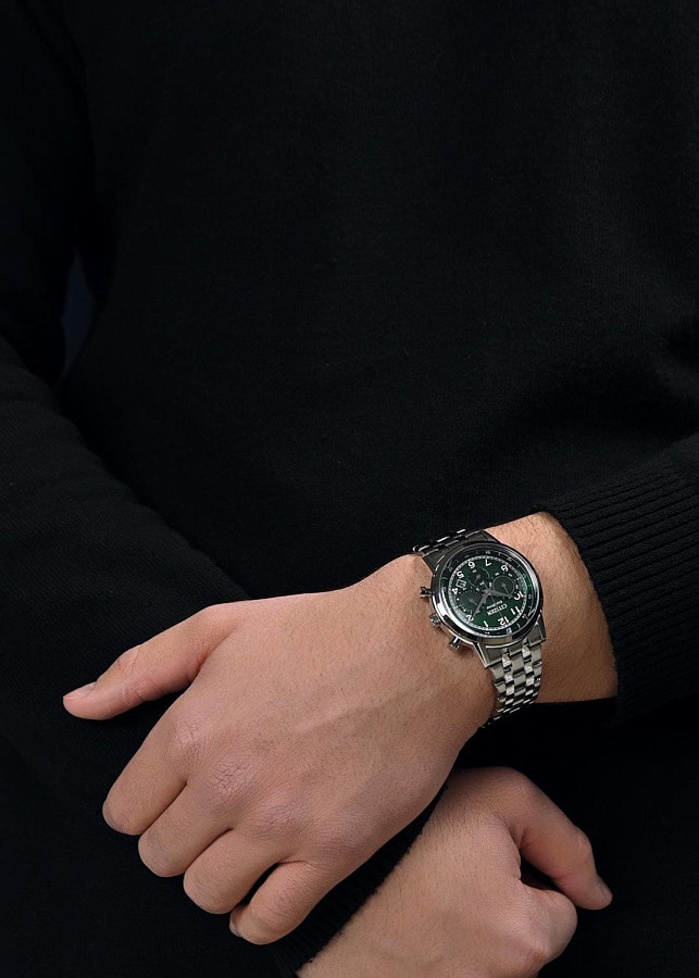 Часы Citizen Eco-Drive CA4630-53X — кварцевые, металл сталь