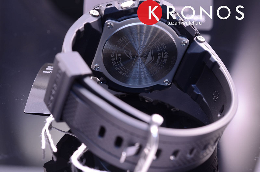 Часы Casio G-Shock GST-W100G-1B — черный, электронные
