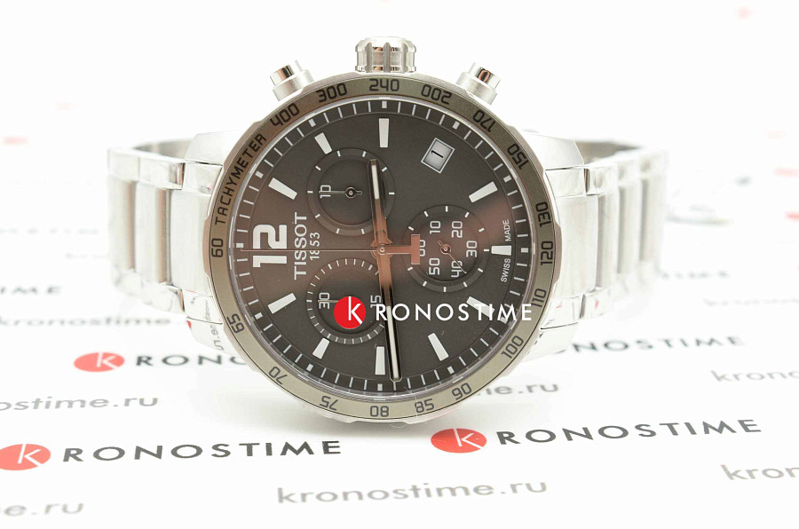 Часы Tissot T-Sport Quickster T095.417.11.067.00 — мужские, нержавеющая сталь