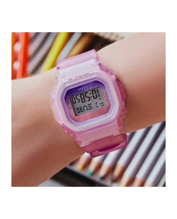 Часы Casio Baby-G BGD-560WL-4DR — электронные, пластик